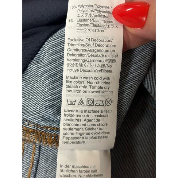 NWT Madewell Maternity jeans denim pregnancy skinny over belly 30 - Picture 8 of 9